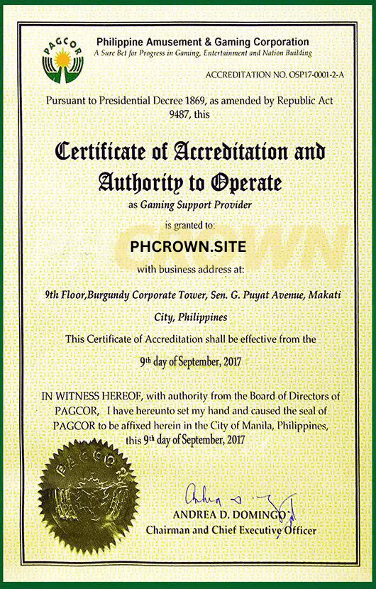 phcrown license